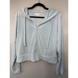 Colsie Light blue Super Soft Cropped Hoodie Size M